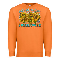 Carrot just a girl who loves sunflower Premium Sweatshirt - texasbilliewilder