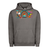 Pigment Tornado teacher life rainbow frosted Urban Hoodie - JahusDesignShop