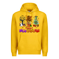 Lemon happy hallothanksmas trees Premium Hoodie - AdoDesignShop