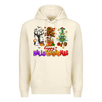 Sandshell happy hallothanksmas trees Premium Hoodie - AdoDesignShop