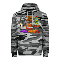 Slate Camo happy hallothanksmas trees Premium Hoodie - AdoDesignShop