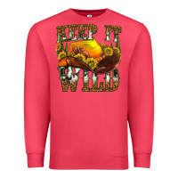 Cardinal keep it wild western Premium Sweatshirt - texasbilliewilder