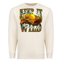 Sandshell keep it wild western Premium Sweatshirt - texasbilliewilder