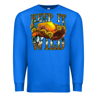 True Royal keep it wild western Premium Sweatshirt - texasbilliewilder