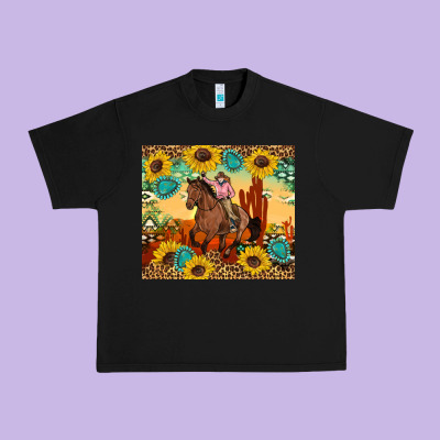 Cowgirl Urban Heavy Tee Designed By Artiststas