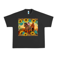 Pigment Black cowgirl Urban Heavy Tee - Artiststas