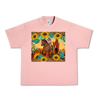 Salmon cowgirl Urban Heavy Tee - Artiststas