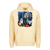 Pina Colada halloween tree and ghosts Premium Hoodie - AdoDesignShop