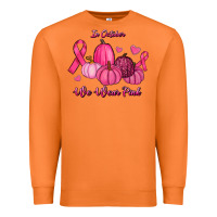 Carrot In October We Wear Pink Pumpkins Premium Sweatshirt - RanaPortraitStore
