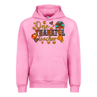 Fuchsia Pink one thankful teacher Urban Hoodie - JahusDesignShop
