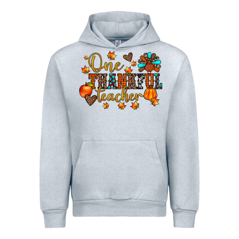 One Thankful Teacher Urban Hoodie by JahusDesignShop | Teevron