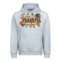 Heather Grey one thankful teacher Urban Hoodie - JahusDesignShop