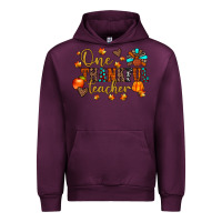 Mauve Wine one thankful teacher Urban Hoodie - JahusDesignShop