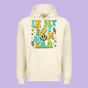 In My Boy Mom Era Premium Hoodie Designed By Jahusdesignshop
