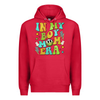 Cardinal in my boy mom era Premium Hoodie - JahusDesignShop