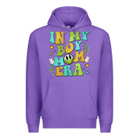 Purple in my boy mom era Premium Hoodie - JahusDesignShop