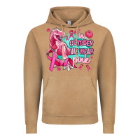 Vintage Camel dinosaur  in october we wear pink Vintage Hoodie - AdoDesignShop