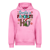 Fuchsia Pink santa s favorite ho Urban Hoodie - JahusDesignShop
