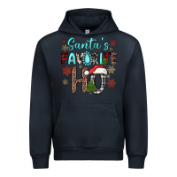 Navy santa s favorite ho Urban Hoodie - JahusDesignShop