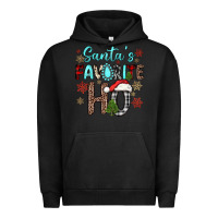 Pigment Black santa s favorite ho Urban Hoodie - JahusDesignShop