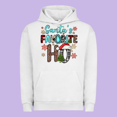 Santa S Favorite Ho Urban Hoodie Designed By Jahusdesignshop