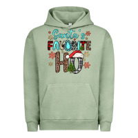 Pigment Oil Green santa s favorite ho Urban Hoodie - JahusDesignShop