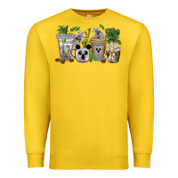 Lemon koala coffee cups Premium Sweatshirt - texasbilliewilder