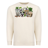 Sandshell koala coffee cups Premium Sweatshirt - texasbilliewilder