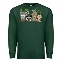 Sports Green koala coffee cups Premium Sweatshirt - texasbilliewilder