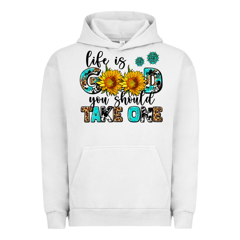 Life Is Good You Should Get One Urban Hoodie by AdoDesignShop | Teevron