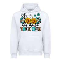 White life is good you should get one Urban Hoodie - AdoDesignShop