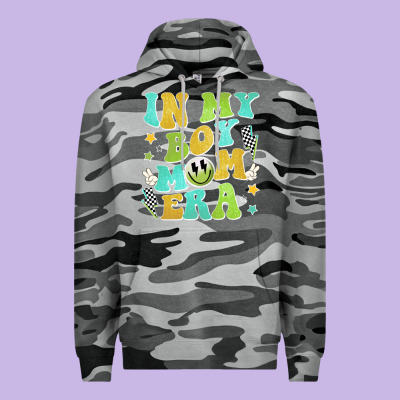 In My Boy Mom Era Premium Hoodie Designed By Jahusdesignshop