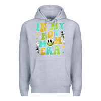 Heather Grey in my boy mom era Premium Hoodie - JahusDesignShop