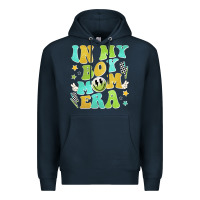 Navy in my boy mom era Premium Hoodie - JahusDesignShop