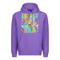 Purple in my boy mom era Premium Hoodie - JahusDesignShop