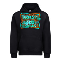 Black i am not bossy i just have leadership skills Urban Hoodie - AdoDesignShop
