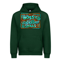 Forest Green i am not bossy i just have leadership skills Urban Hoodie - AdoDesignShop