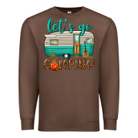 Chestnut lets go camping Premium Sweatshirt - texasbilliewilder