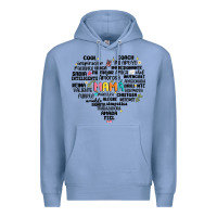 Colony Blue spanish mothers day Premium Hoodie - JahusDesignShop
