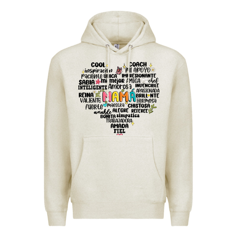 Spanish Mothers Day Premium Hoodie by JahusDesignShop | Teevron