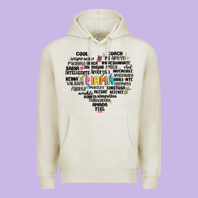 Spanish Mothers Day Premium Hoodie Designed By Jahusdesignshop