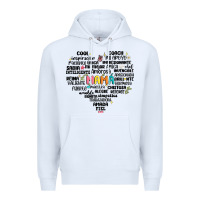White spanish mothers day Premium Hoodie - JahusDesignShop