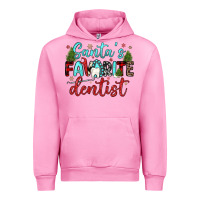Fuchsia Pink santas favorite dentist Urban Hoodie - JahusDesignShop