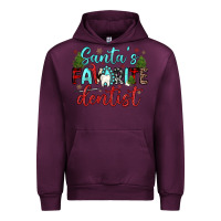 Mauve Wine santas favorite dentist Urban Hoodie - JahusDesignShop