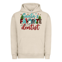Pigment French Oak santas favorite dentist Urban Hoodie - JahusDesignShop