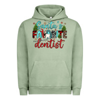 Pigment Oil Green santas favorite dentist Urban Hoodie - JahusDesignShop