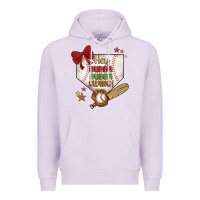 Lilac hey bubba bubba swing Premium Hoodie - JahusDesignShop