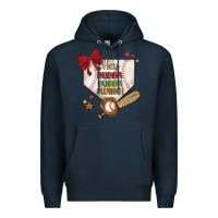 Navy hey bubba bubba swing Premium Hoodie - JahusDesignShop