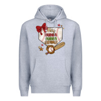 Heather Grey hey bubba bubba swing Premium Hoodie - JahusDesignShop