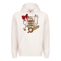 Pale Pink hey bubba bubba swing Premium Hoodie - JahusDesignShop